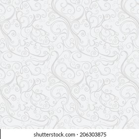 Elegant Silver Swirl background.