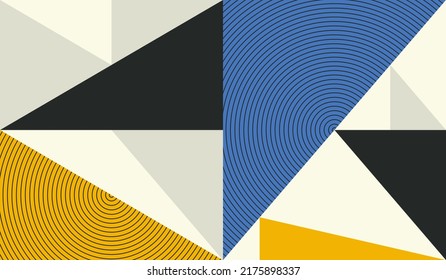 diseño de vectores de fondo geométrico abstracto elegante y sencillo