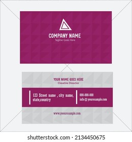 Elegant and simple business card for any use  