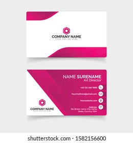 Elegant Simple And Clean Bussines Card Template