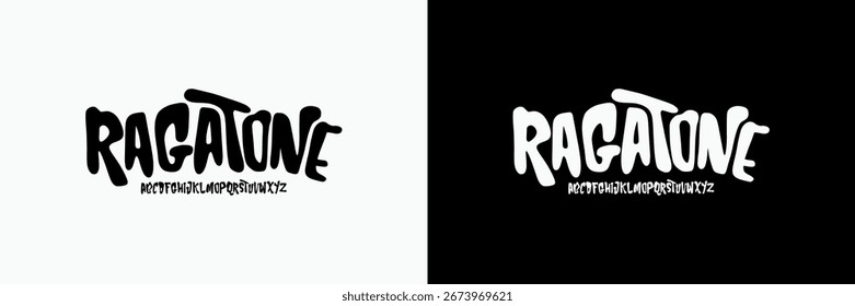 Elegant simple font, groovy upper case playful joyful fun , typography letter vintage design vector creative hand drawn fonts, iconic logos , cartoon comic, greeting card, product packaging, print