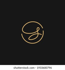 Elegant and simple G logo concept