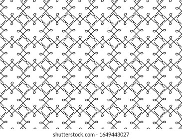 Elegant simple hand drawn pattern vector background