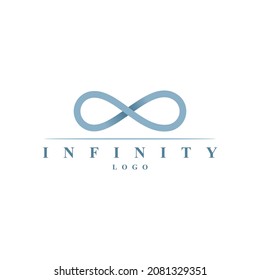 ELEGANTE INSPIRACIÓN DE LOGOTIPO DE INFINIDAD SENCILLA