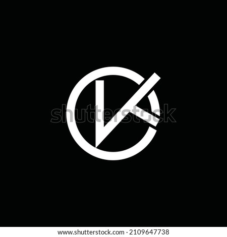 Elegant and simple initial letter MB logo design, black and white color, circle shape with check mark 