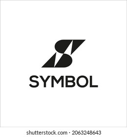 Elegant Simple Initials Letter S logo design