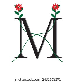 elegant simple minimal luxury serif font alphabet letter logo design.