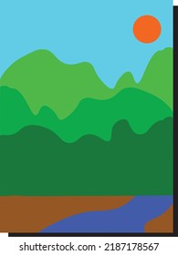 Elegant and simple painting will make you feel comfortable
