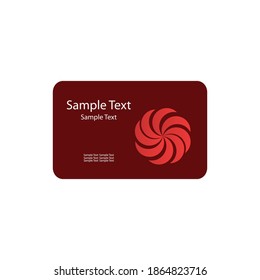 diseño de tarjetas de visita basado en vectores elegante y sencillo