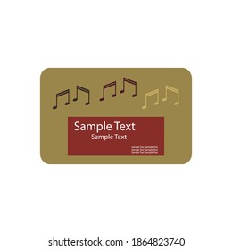 elegant and simple vector based business card design