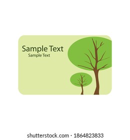 diseño de tarjetas de visita basado en vectores elegante y sencillo