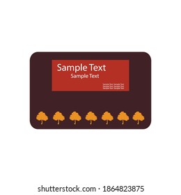 elegant and simple vector based business card design