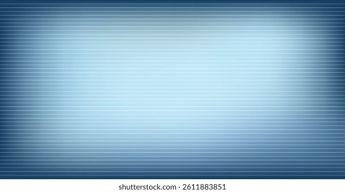 Elegant Sky Blue Gradient Background with Subtle Horizontal Lines and Soft Vignette for Tech and Creative Projects and Modern Digital Wallpaper