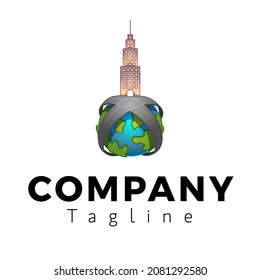 Elegant and smart logo designed for a construction or highway company, insurance company or any lawyers business that wants to show itself like a big fish in its sector. 