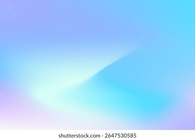 Elegant Smooth Abstract Gradient Background with Blue and Purple Smooth Color Blending
