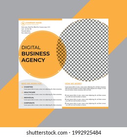 Elegant social media design corporate post design