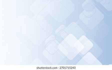 Elegant Soft Blue Abstract Background: Seamless geometric shapes, cool toned, minimalist design for website backgrounds, presentations, or digital projects that need a clean, subtle look