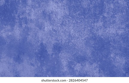Elegant soft blue vintage background featuring contrasting grunge noise details and smooth rough wall wash for sophisticated graphic layouts