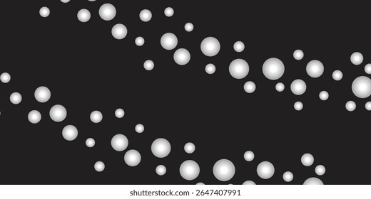  Elegant soft blue watercolor ocean waves flow gracefully in a seamless, hand-painted pattern over a deep black background, perfect for adding a luxurious, calming vibe to invitations design