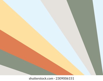 triángulo de fondo de color suave elegante