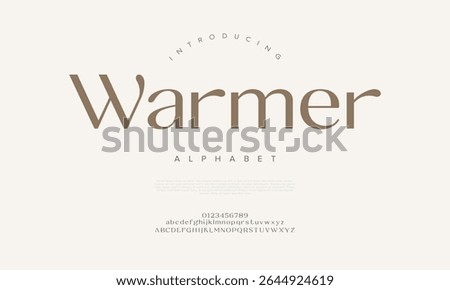 Elegant soft-rounded sans serif font with calming tone, ideal for beauty brands and editorial design