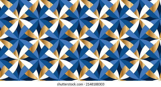 Elegante y sofisticado mosaico geométrico sin soldadura para diseño de fondo, tela, textil, envoltura, superficie, web e impresión. Relación vectorial festiva para invitación, decoración de impresión de celebraciones. 