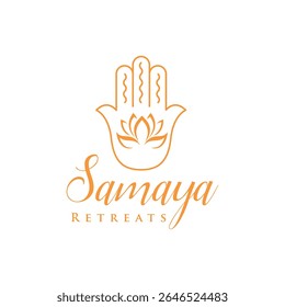 Elegant and spiritual Lotus Hand logo design symbolizing peace, healing, and balance. Perfect for wellness centers, yoga studios, holistic brands, and spiritual lifestyle businesses.

