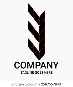 Elegant, sporty and uniquely designed monogram number 3 vector logo. This design is suitable for t-shirts, gamers, sports, etc. Construction style number logo.
