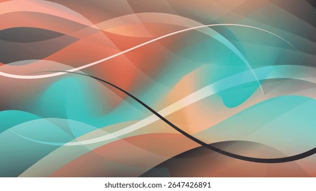 Fundo manchado elegante com efeito de desfoque. Uma excelente ilustração para publicidade, cartazes, cartões postais, cartões de visita, atributos corporativos e seus outros projetos. Vetor.