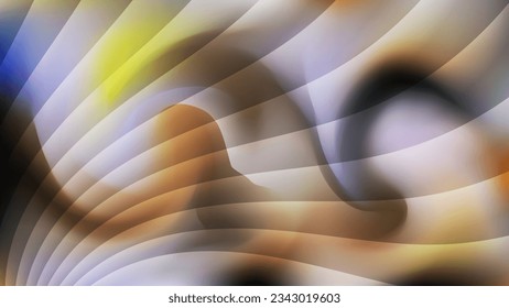 Elegant spotted striped wallpaper. Smooth translucent stripes, mixing colors. Vector.
