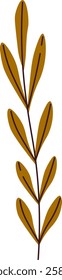 Elegant Spring Floral Branch Vector Illustration