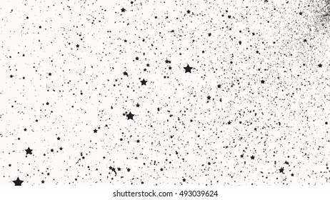 Elegant Star background on white