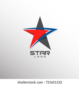 Elegant Star Logo Concept. Vector Illustration eps.10