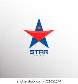 Elegant Star Logo Concept. Vector Illustration eps.10