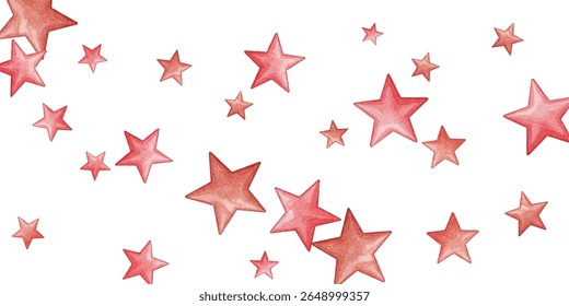 Estrelas elegantes em tons ricos de roxo espalhadas por um fundo branco. Perfeito para projetos de temática celeste, ilustrações sonhadoras e projetos artísticos que evocam magia e maravilha.