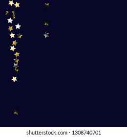 Elegant striped background. Stripes from random stars. Isolated gradient stellar elements. Platinum chrome metallic gloss. Holiday celebration luminous glossy vector template for decorations