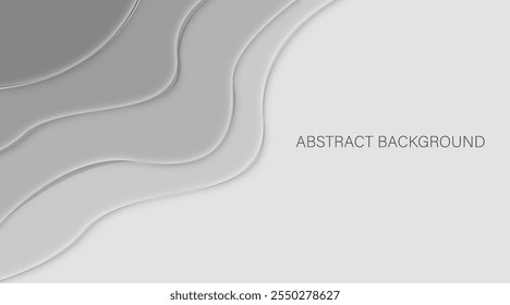 An Elegant and Stylish Abstract Background Featuring Various Shades of Gray and Design Elements