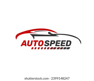 elegant stylish auto speed logo design template illustration inspiration
