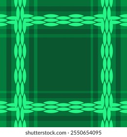 Elegant and stylish green plaid pattern. Suitable for creating designs that are elegant and timeless, charming, and impressive to those who see them or are used in product design.