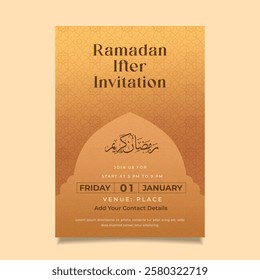 Elegant and Stylish Iftar Invitations for Your Ramadan Dinner