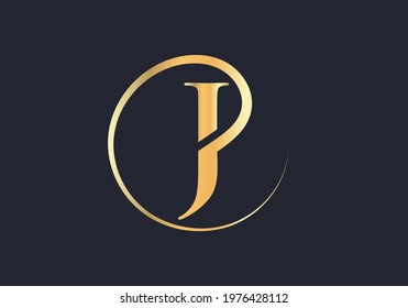 Elegant and stylish letter J logo design for your company. J letter logo. J Logo for luxury branding. 