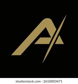 Elegant and stylish A logo design for your company A letter logo A Logo for luxury branding	