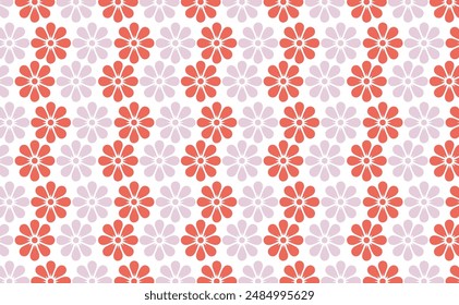 Elegant and Subtle Floral Minimalist Patterns for Seamless Gift Wrap