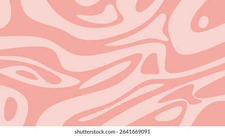 Elegant and subtle pattern featuring organic, fluid forms in varying tones of pink. Perfect for stylish backgrounds, cosmetic branding, or designs seeking a calm and graceful aesthetic
