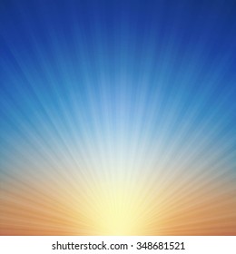 Elegant sunset background.