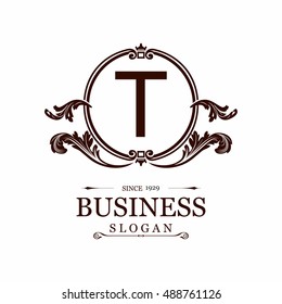 Elegant T logo