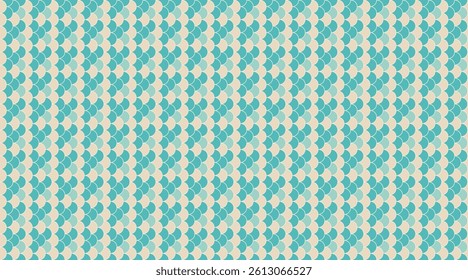Elegant teal and beige geometric pattern.  Perfect for website backgrounds, textiles, or packaging design. This seamless texture evokes a sense of calm and sophistication.