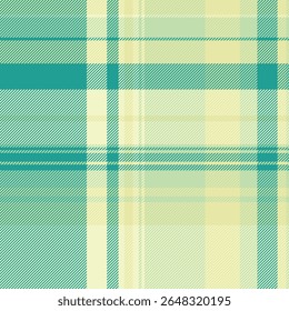 Elegant teal and cream plaid pattern.  Perfect for textile design, fashion, website backgrounds, or stationery.  The subtle color palette evokes a sense of calm and sophistication.