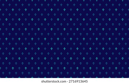 Elegante patrón floral verde azulado sobre un fondo azul profundo.  Perfecto para Sitios web, invitaciones, textiles o cualquier proyecto que necesite un toque de estilo sofisticado y encanto real.