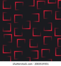 elegant template background banner design, black  Red